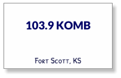 103.9 KOMB Fort Scott, KS