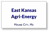 East Kansas  Agri-Energy Mound City, Mo