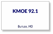KMOE 92.1 Butler, MO